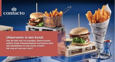 Tafelbelevenissen. Uitserveren van gerechten is een kunst.