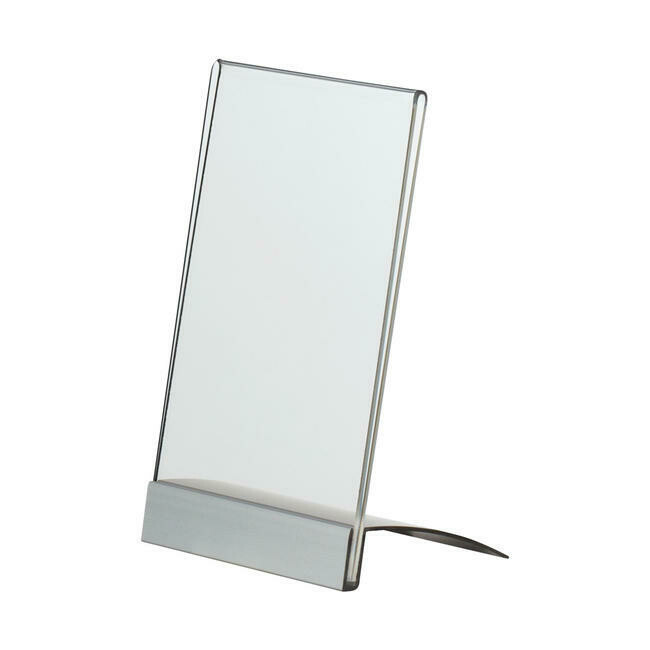 Card holder with aluminum base model 2