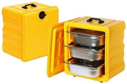 Thermobox Frontlader GN 1/2 geel.