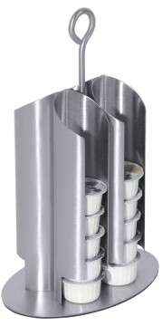 Melkcup dispenser, mat