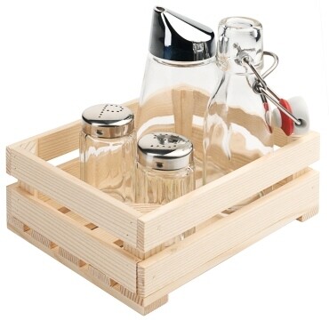 Tafelsetje room,suiker,zout,peper