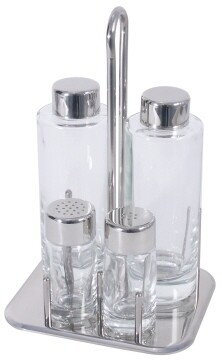 Zout/peper/olie/azijn set
