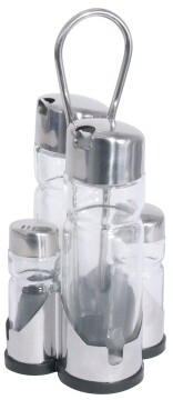 Olie/azijn/zout/peper set
