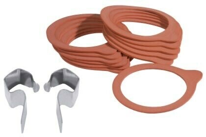 WECK-rubberen ringen / klemmen voor weckpot