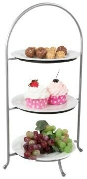 Etagere, verchroomt