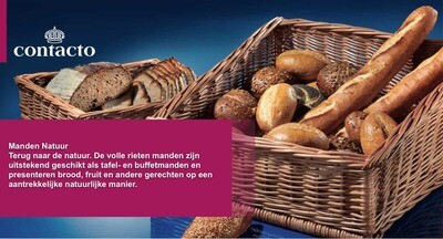 Verkoopmanden van natuurlijke bron.