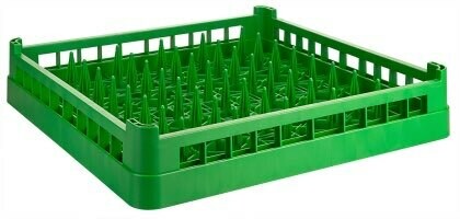 Vaatwaskrat voor borden, groen.