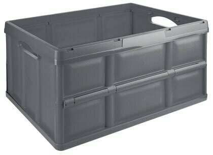 Klapkrat grijs PP draagkracht 50 kg