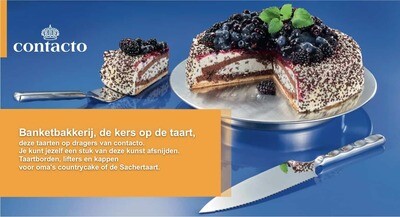 Taarten bakken en presenteren.