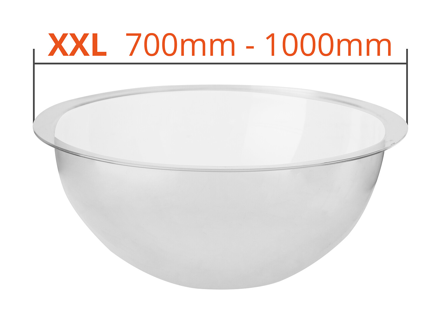 Acrylaat halve bol
