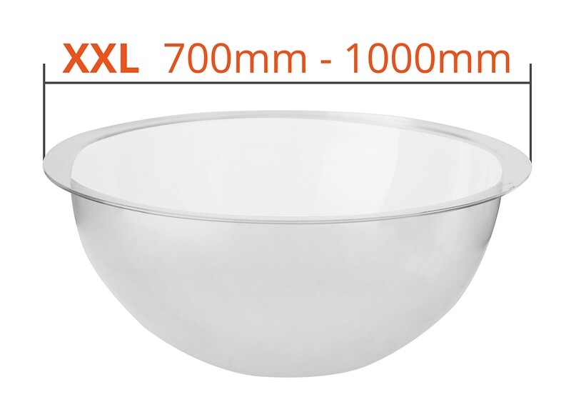 Acrylaat halve bol