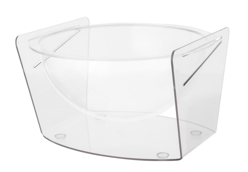 Design basisframe voor halfronde boldisplay.