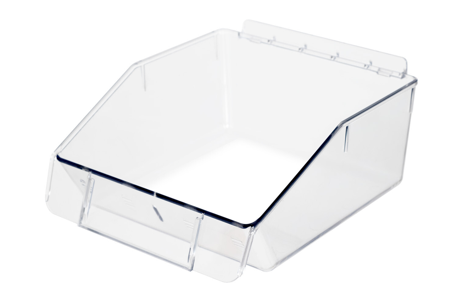 The sales tray for the slatwall