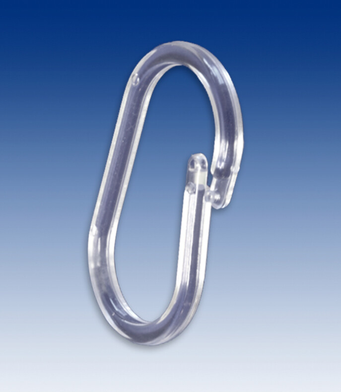 Afsluitbare transparante ring.