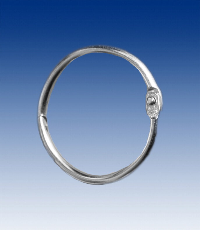 Bindring afsluitbaar vernikkeld 50mm