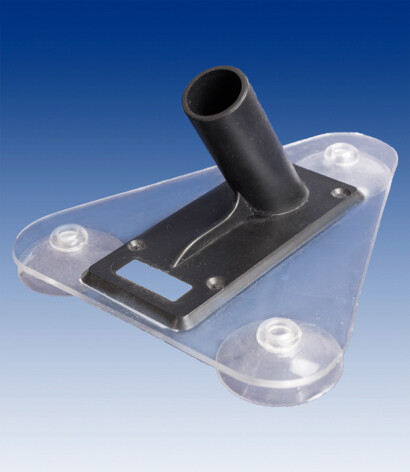 Vlaggenstok basis 57mm 145mm lang