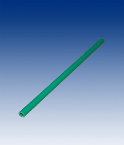 Buis voor prijskaarthouder, 1200mm, groen.