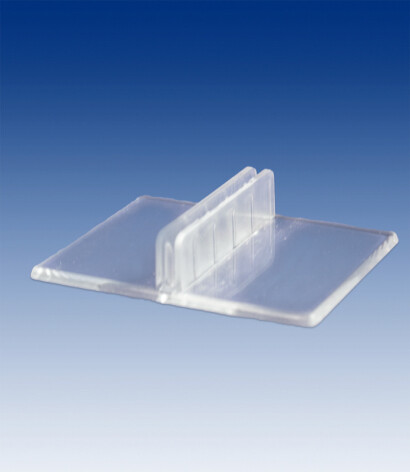 Transparent menu card holder