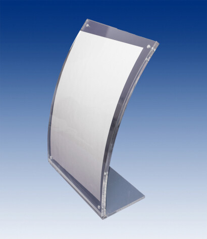 Acrylaat halfrond en magnetische L Standaard A4