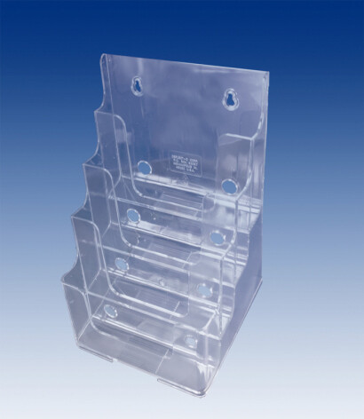 Brochure holder 4-part A5