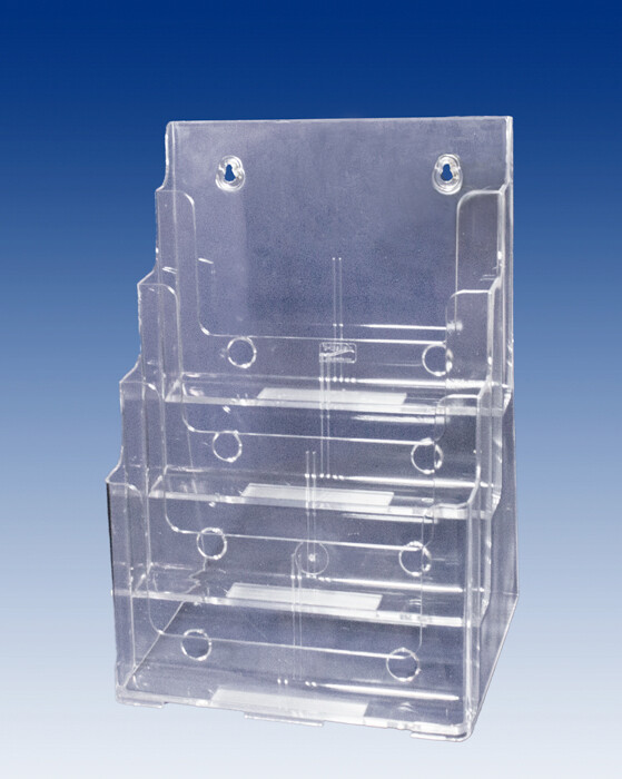 Brochure holder for A4 leaflets