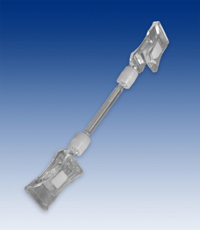 Kleine knijper met 50mm steel en kleine knijper per 10 stuks