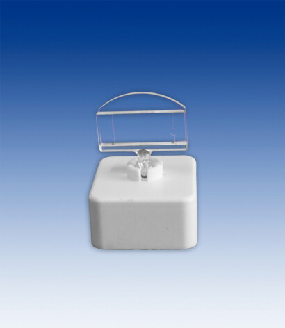 Grote magneet met 27mm kaarthouder. per 10 stuks