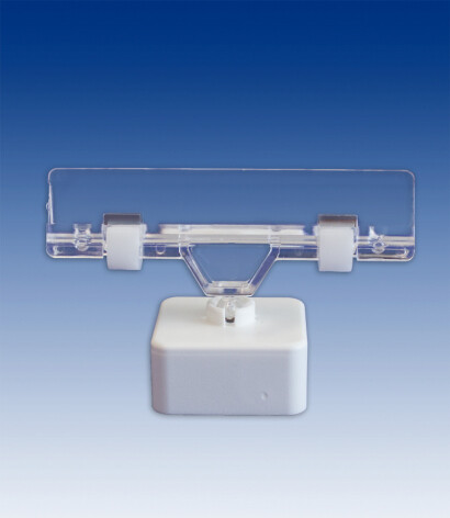 Grote magneet met 80mm kaarthouder/grijper. per 10 stuks