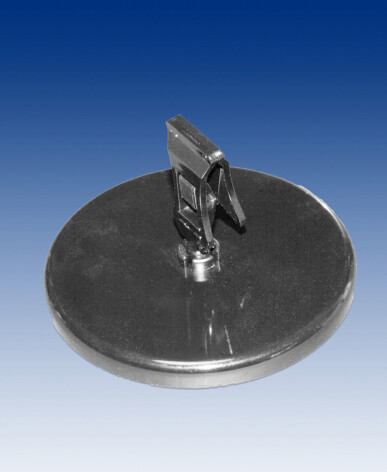 85mm Ronde voet met kleine knijper, per 10 stuks