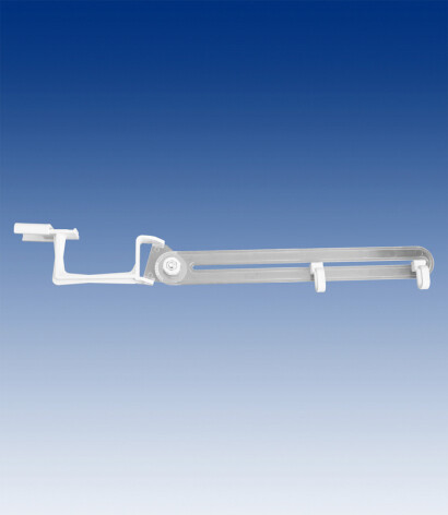 Bannerhouder met 2 haken, 250mm. Per 5 stuks