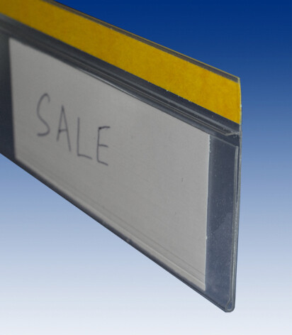 Prijskaartprofiel of scanner-data-profiel met plakrug