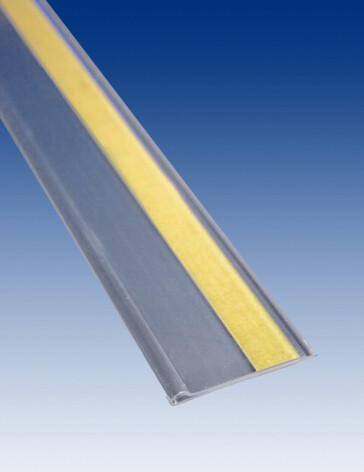 Prijskaart profiel met plakrug diverse hoogtes.