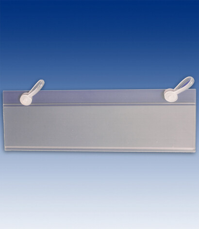 Prijskaart profiel met clips 39x105mm