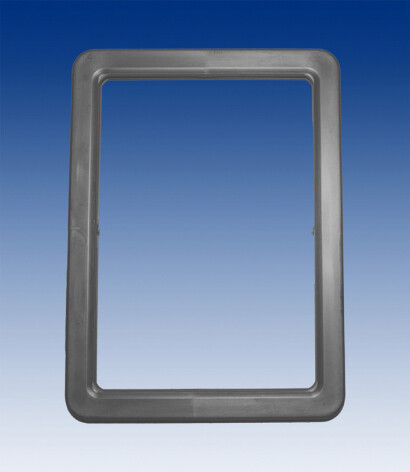 Prijskaartframes in verschillende kleuren en afmetingen, A4