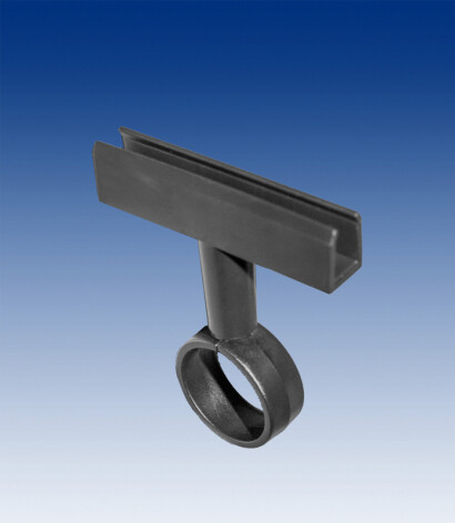 Buisclip voor frame, voor het plaatsen op een ronde buis.