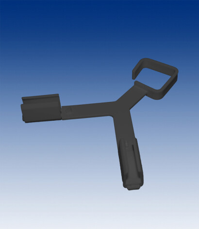 Hangclip voor frames 90graden