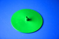 Voet voor Bloemenpin Diam 145mm, zwart en groen.