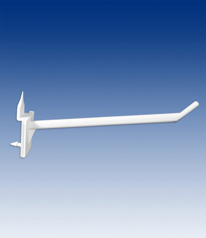 Single hook 150mm, white fiberglas