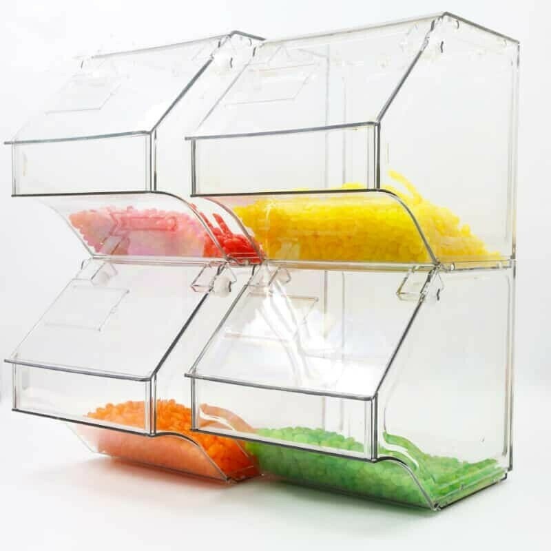 Stackable Bulk Food Container, 8 liters.