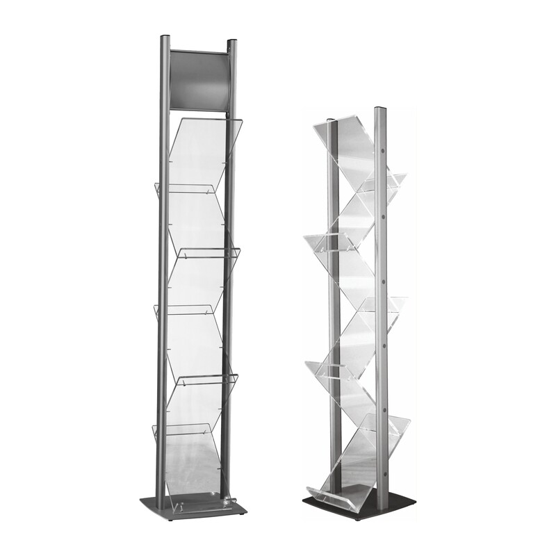 Brochure Stand Zig Zag “Double Leg”