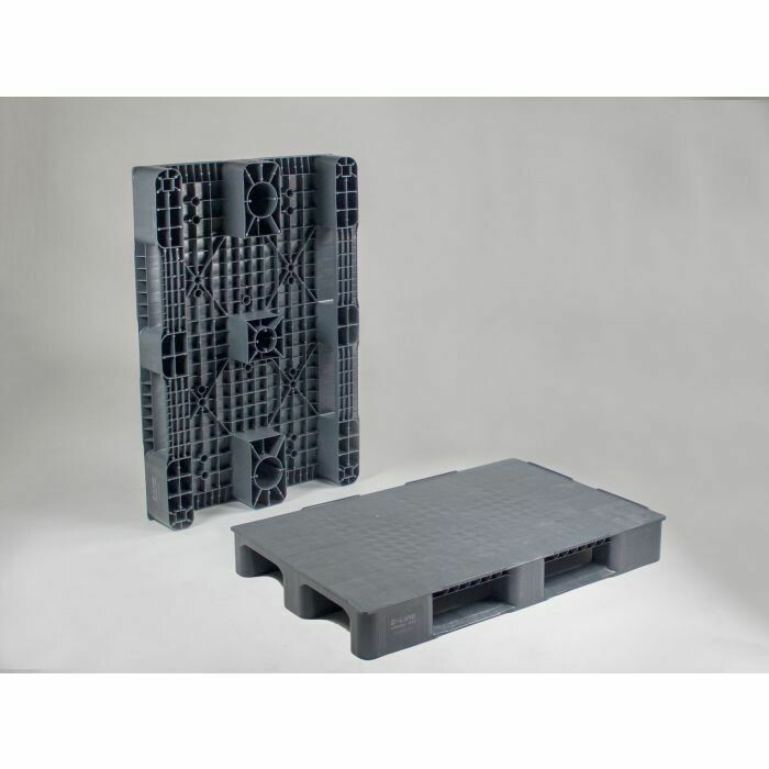 Medium duty pallet  donkergrijs gesloten dek