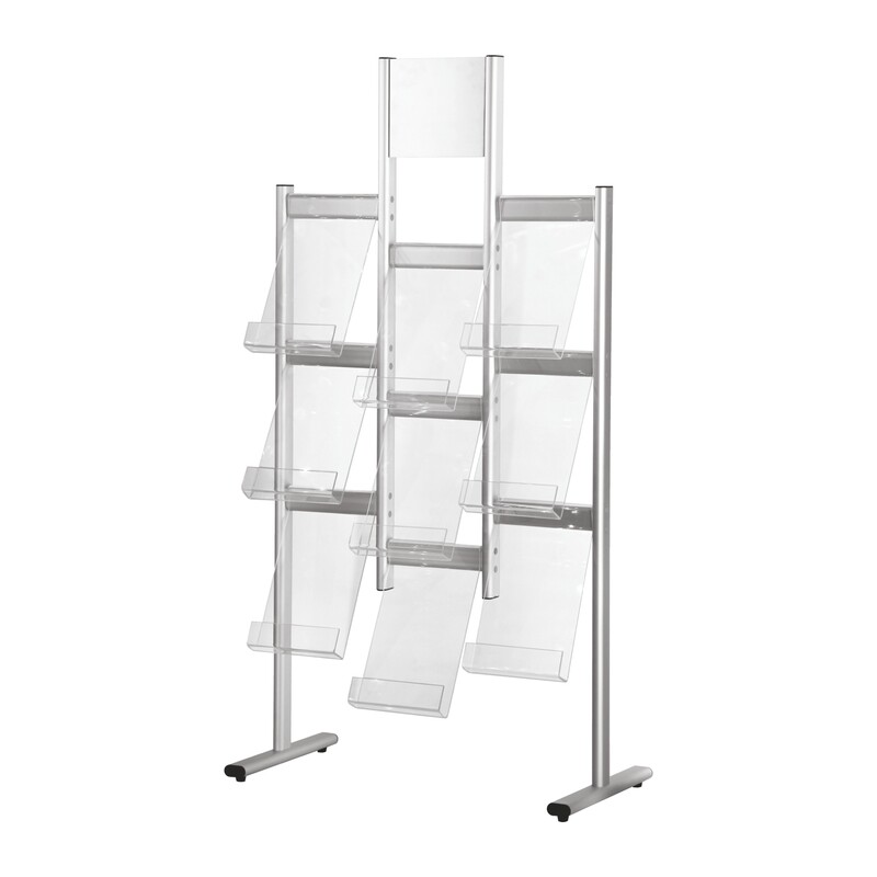 Stairs Brochure Stand “9 A4”