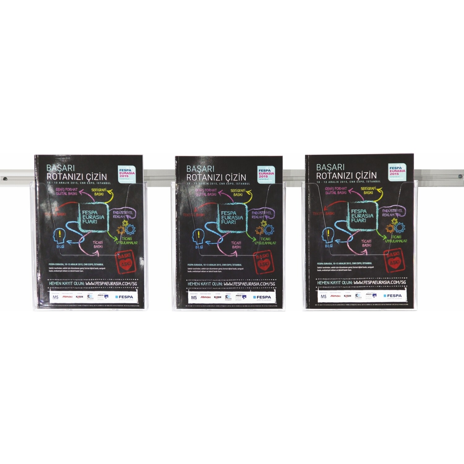 Wall Hanging Literature Brochure Holders