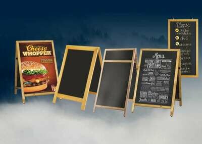 Chalkboards.