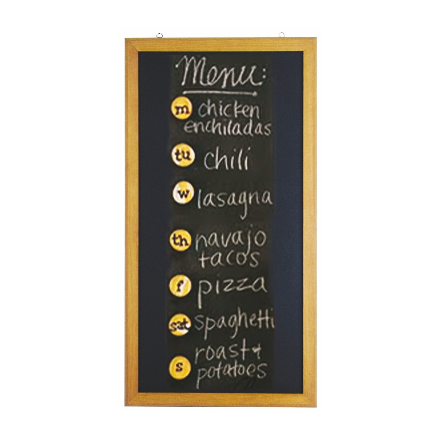Chalk Wooden Frame