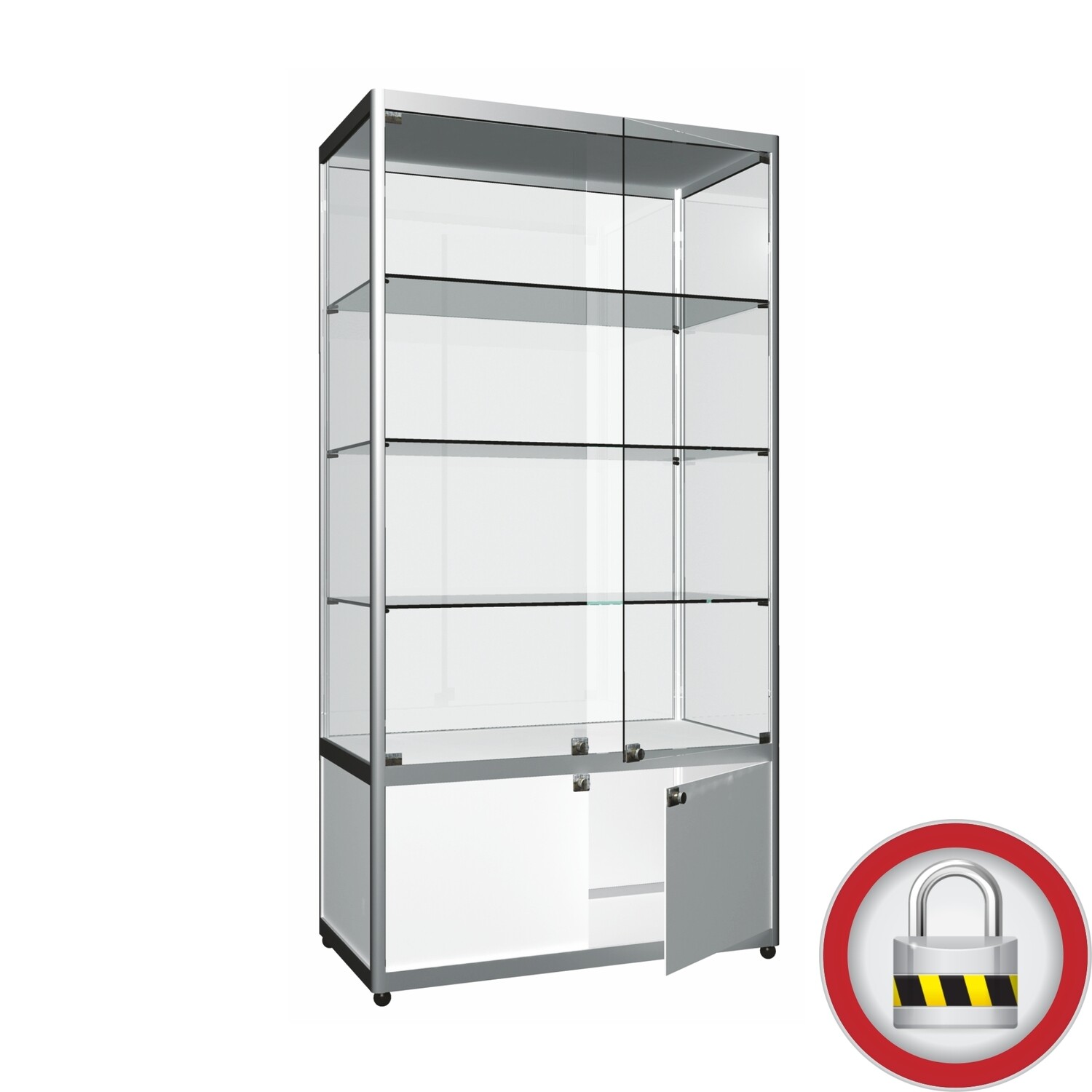 Tower Showcase “Wide - with Storage”