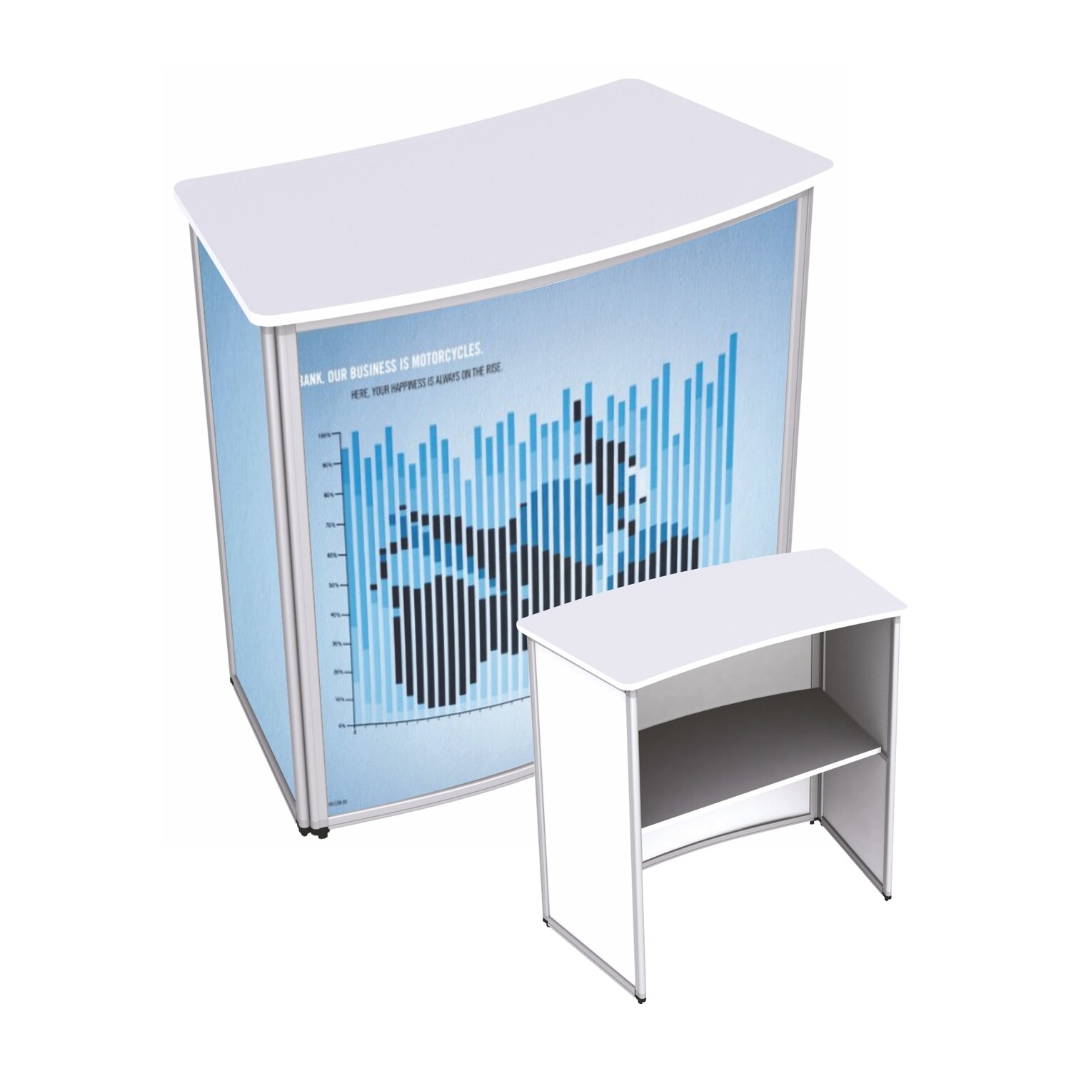 Folding Counter &quot;Oval&quot;
