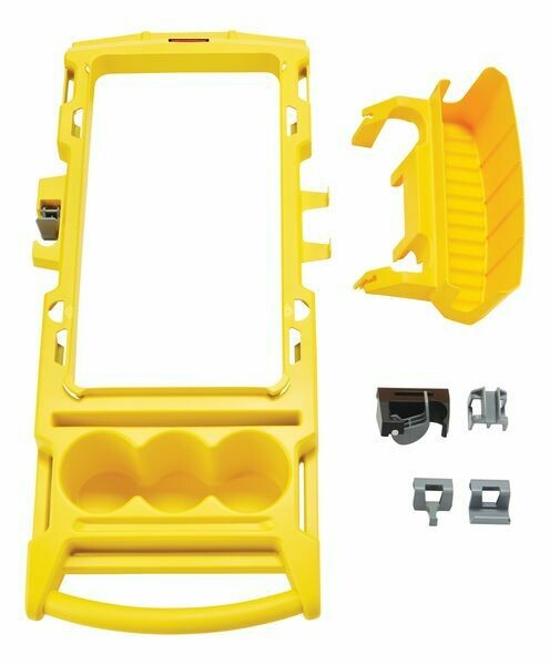 SLIM JIM RIM CADDY VOOR SLIM JIM CONTAINERS, RUBBERMAID