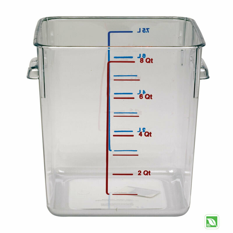 SPACE SAVING CONTAINER 7,6 LTR, RUBBERMAID 6 x