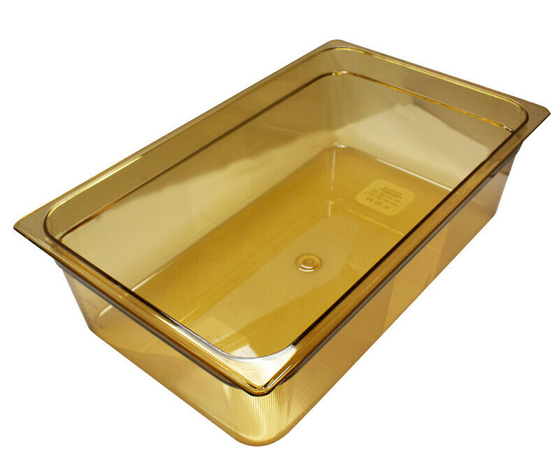 GASTRONORM FOOD PAN HEAT RESISTANT 1/1 19,5 LTR, RUBBERMAID 6x